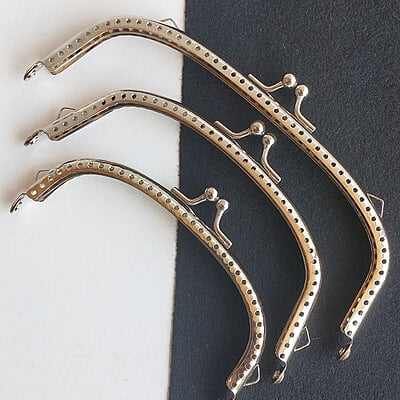 Purse frame Chrome Silver Modal Two