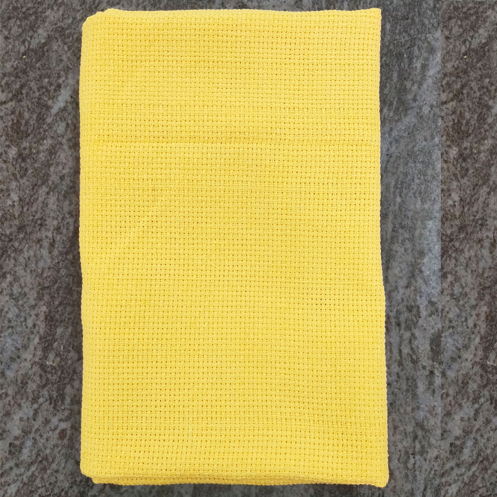 Soft Aida Fabric Yellow 10C
