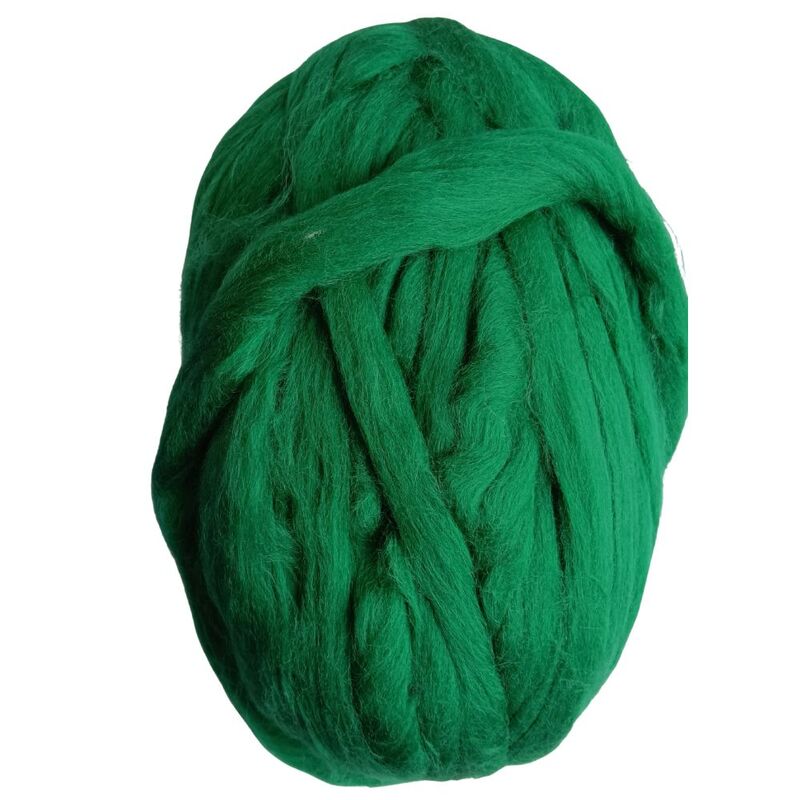 Bulky Finger Knitting Yarn- Green Bulky Finger Knitting Yarn- Green