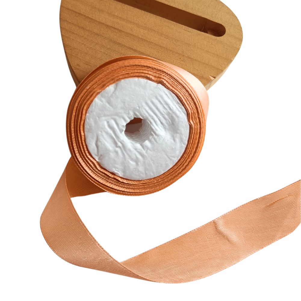 Satin Ribbon 1 Inch- 113-Peach