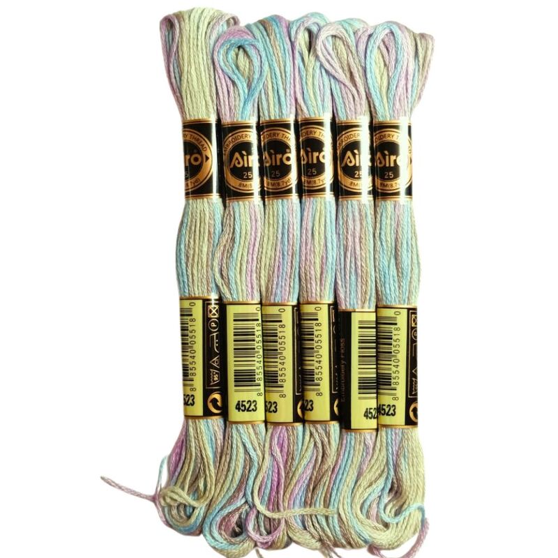 Airo Embroidery Thread Set Multi- 4523 Airo Embroidery Thread Set Multi- 4523