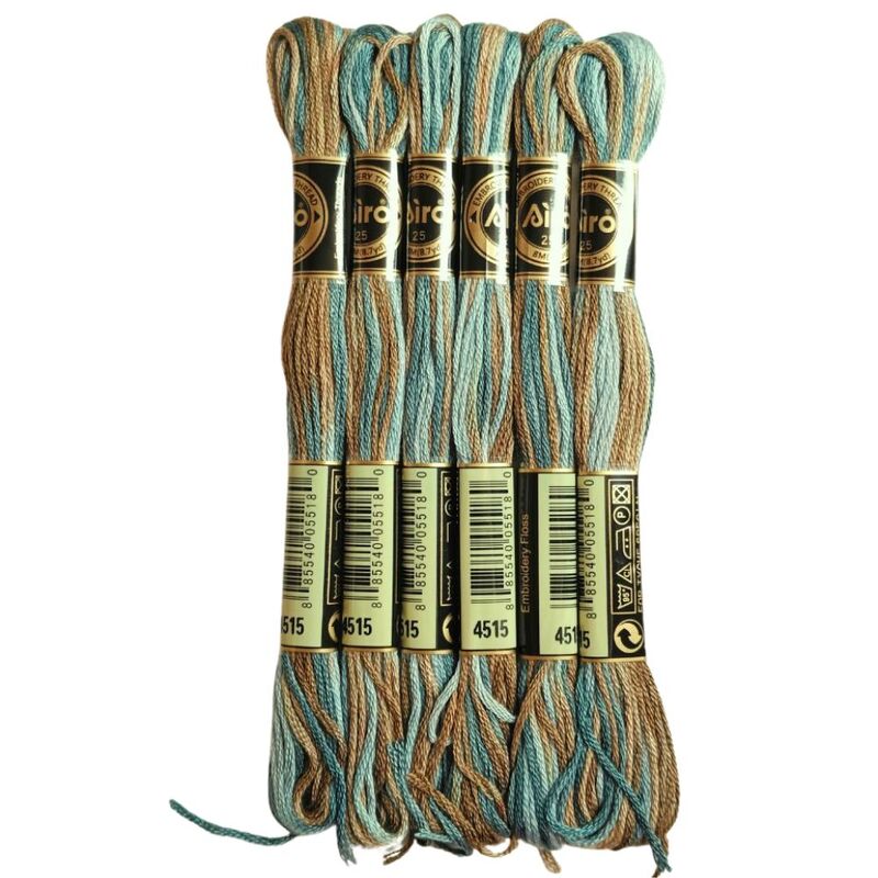 Airo Embroidery Thread Set Multi- 4515 Airo Embroidery Thread Set Multi- 4515