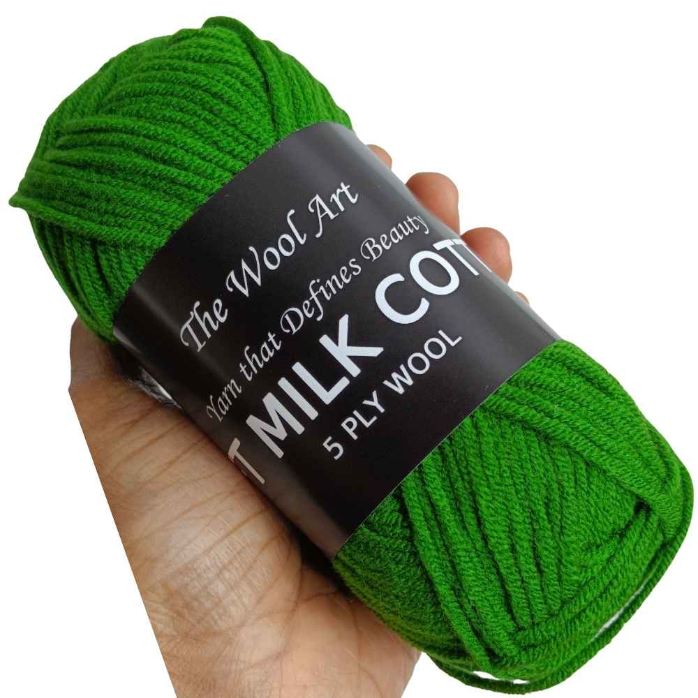 Soft Milk Cotton 14 Dark Grass Green