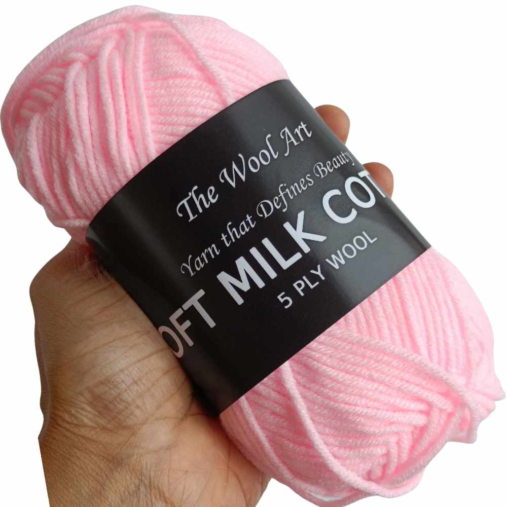 Soft Milk Cotton 02 Neon Light Flamingo Pink
