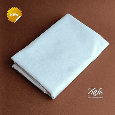 Zuchi Premium Casement Embroidery Fabric Off White