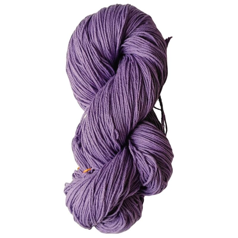 Cotton Yarn 4 Ply Lite Medium Violet Cotton Yarn 4 Ply Lite Medium Violet