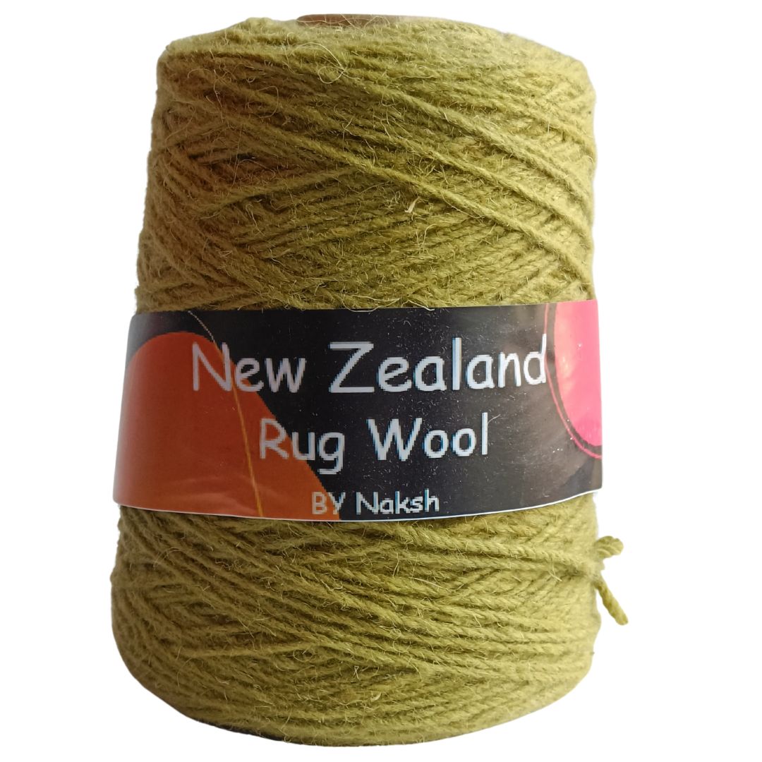 New Zealand Rug Wool 3 Ply Apple Green 7