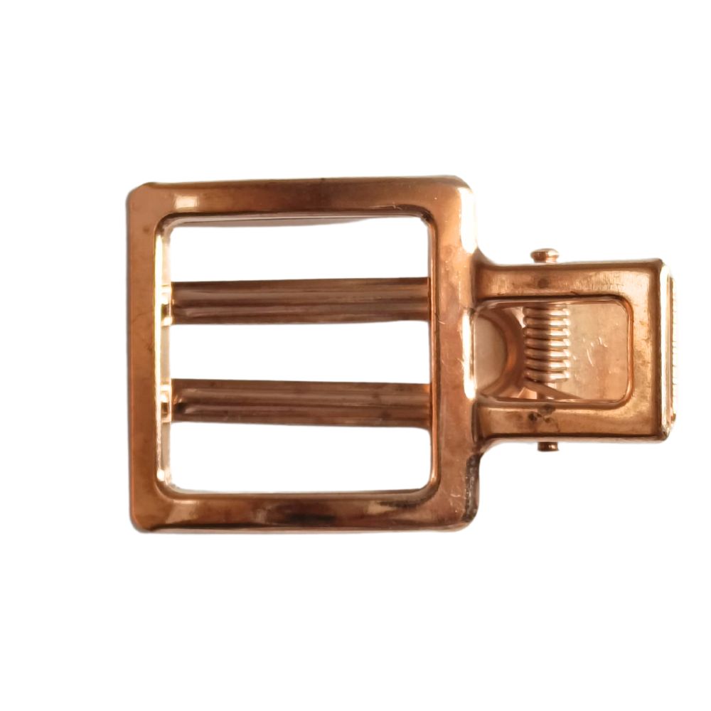 Hair Alligator Blank Clip - Square