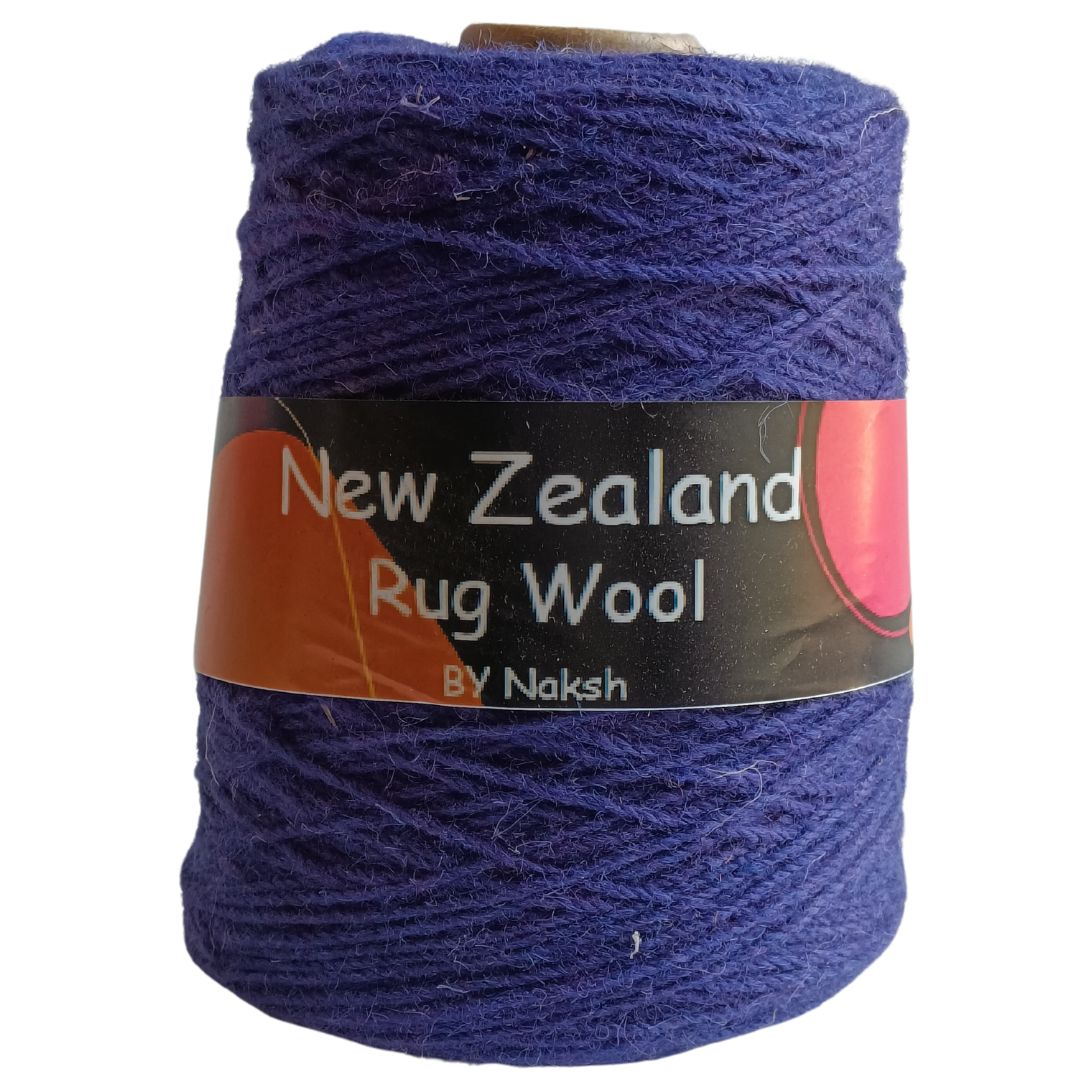 New Zealand Rug Wool 3 Ply Dark Blue 1