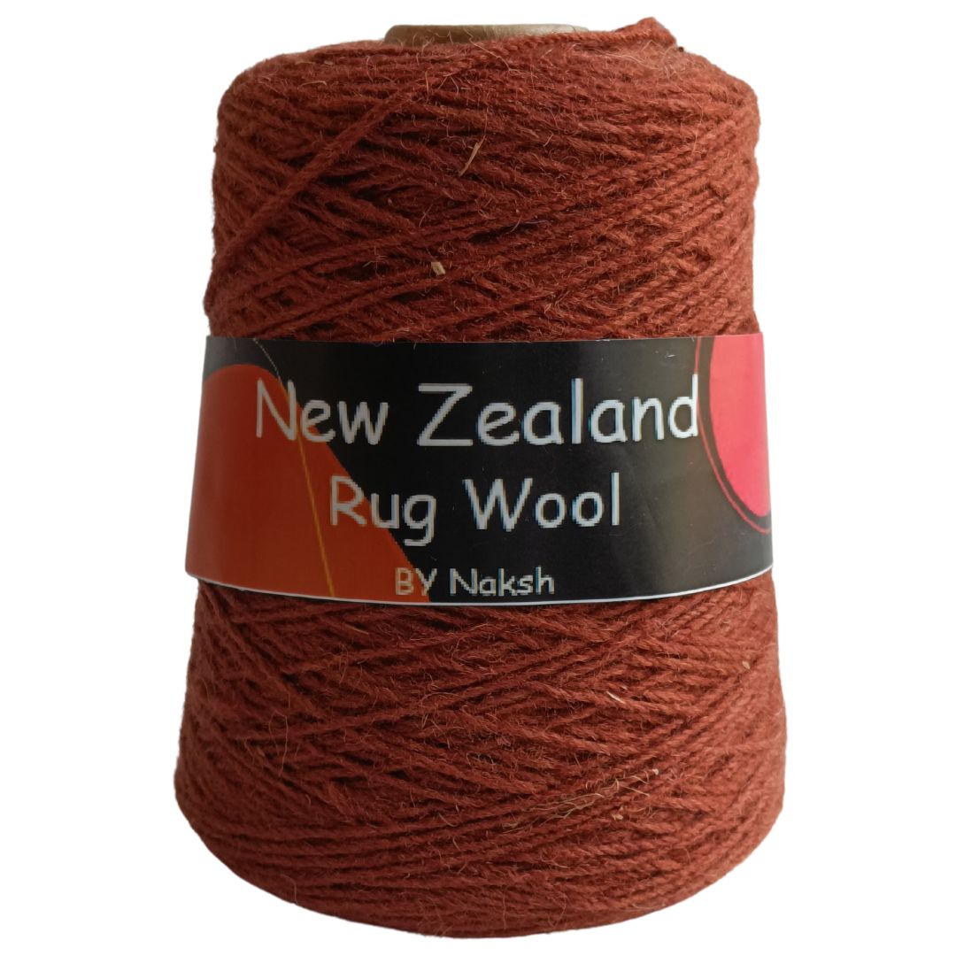 New Zealand Rug Wool 3 Ply Brownish Red 25