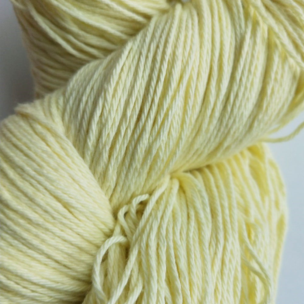 Cotton Yarn 4 Ply Yellow