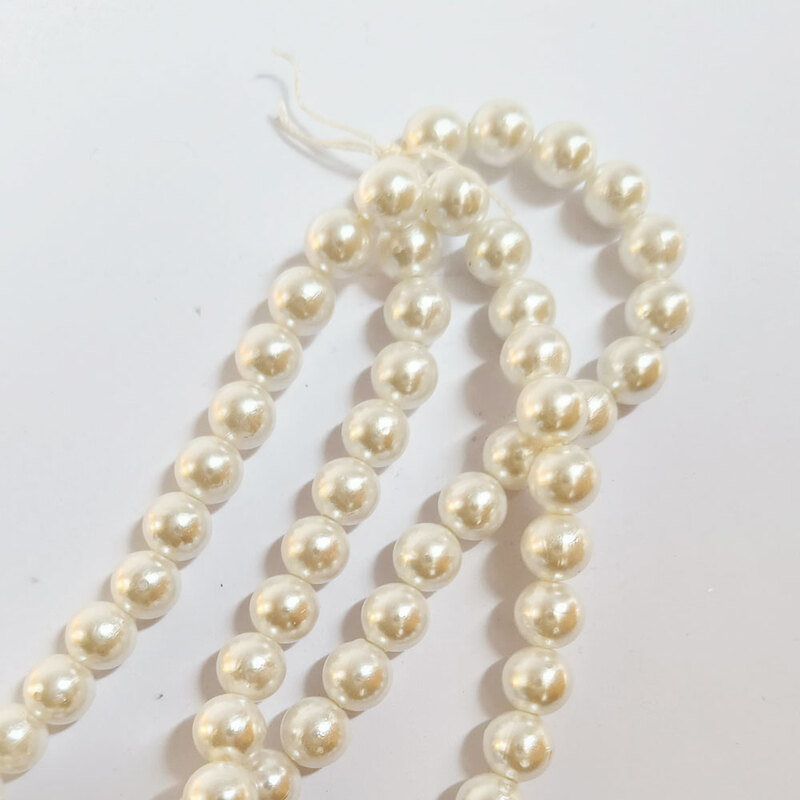 Full Beads white 8mm Full Beads white 8mm