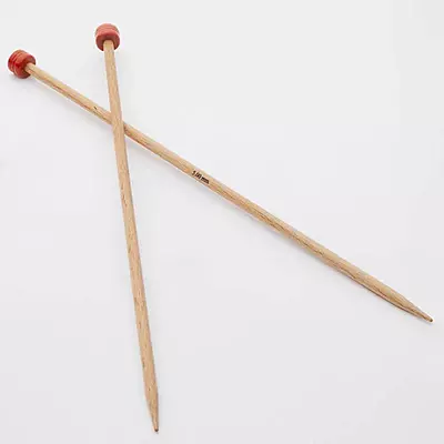 KnitPro Basix Beech  Single Pointed Needles 25cm(10")