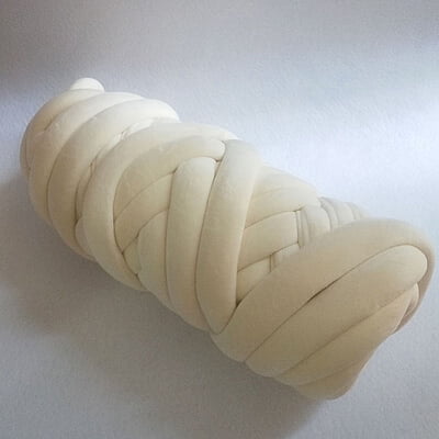 Jumbo Arm Knitting Yarn- Cream Jumbo Arm Knitting Yarn- Cream