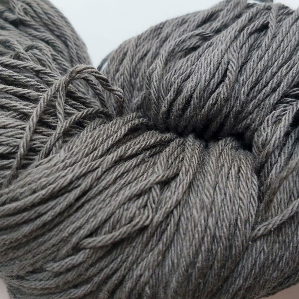 Cotton Yarn 4 Ply  Dark Grey