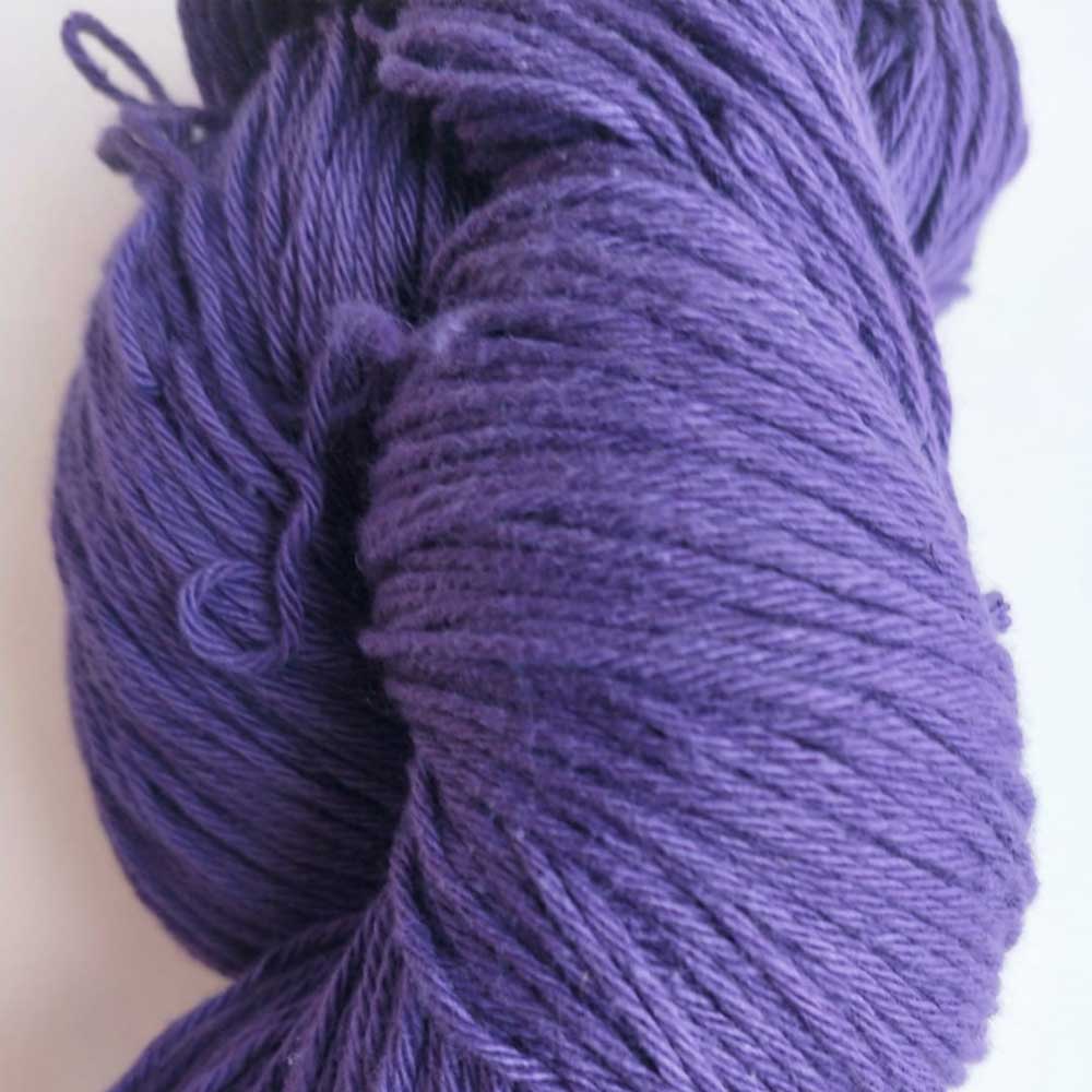 Cotton Yarn 4 Ply Dark violet