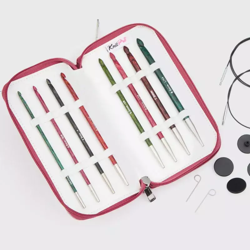 Buy KnitPro Dreamz Deluxe Tunisian Crochet hook Set |Ideal for All