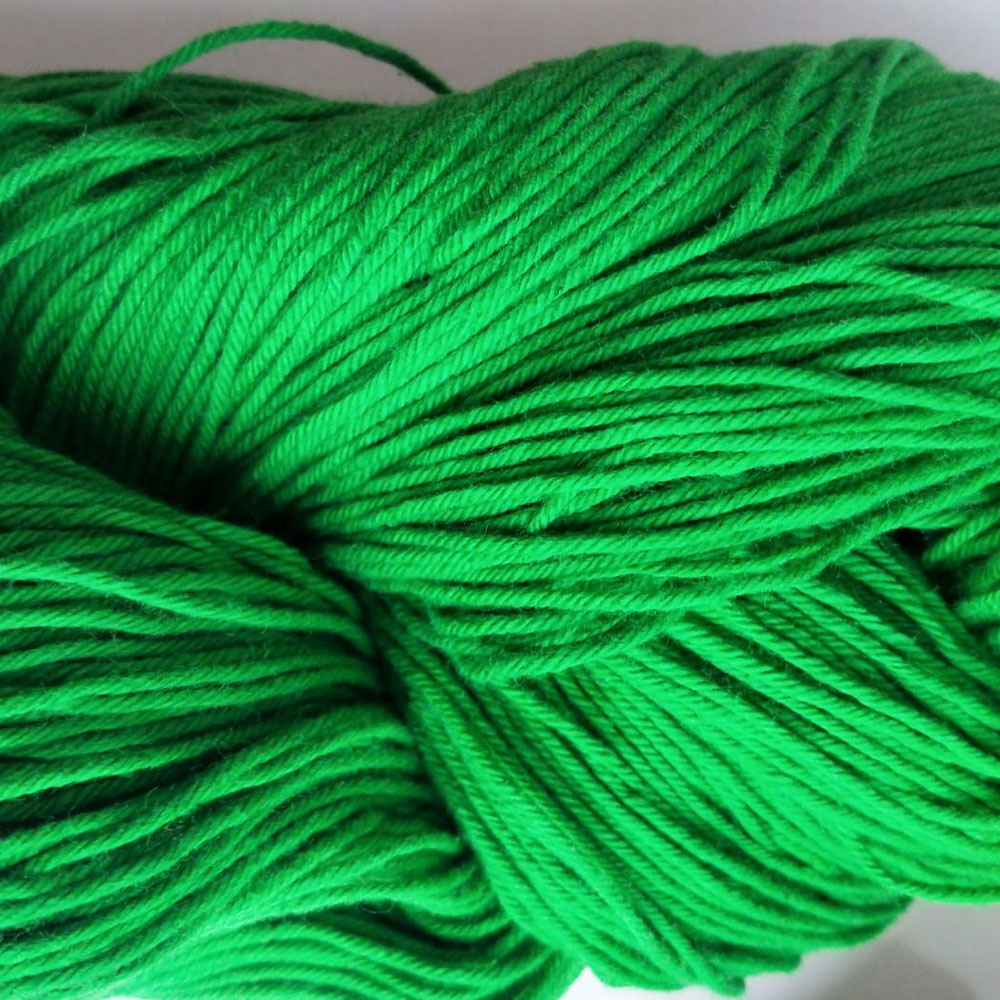 Cotton Yarn 4 Ply Green