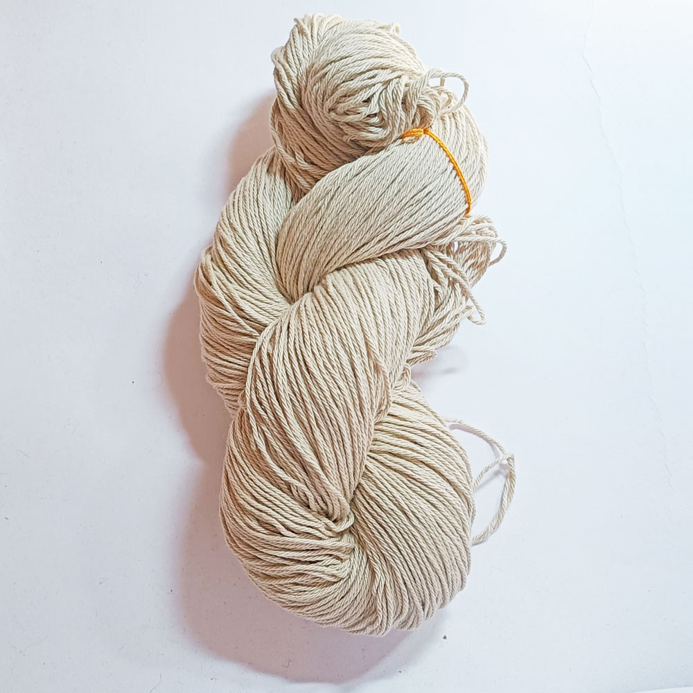 Cotton Yarn 4 Ply Ivory Cotton Yarn 4 Ply Ivory