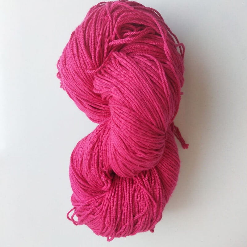 Cotton Yarn 4 Ply Medium Pink Cotton Yarn 4 Ply Medium Pink
