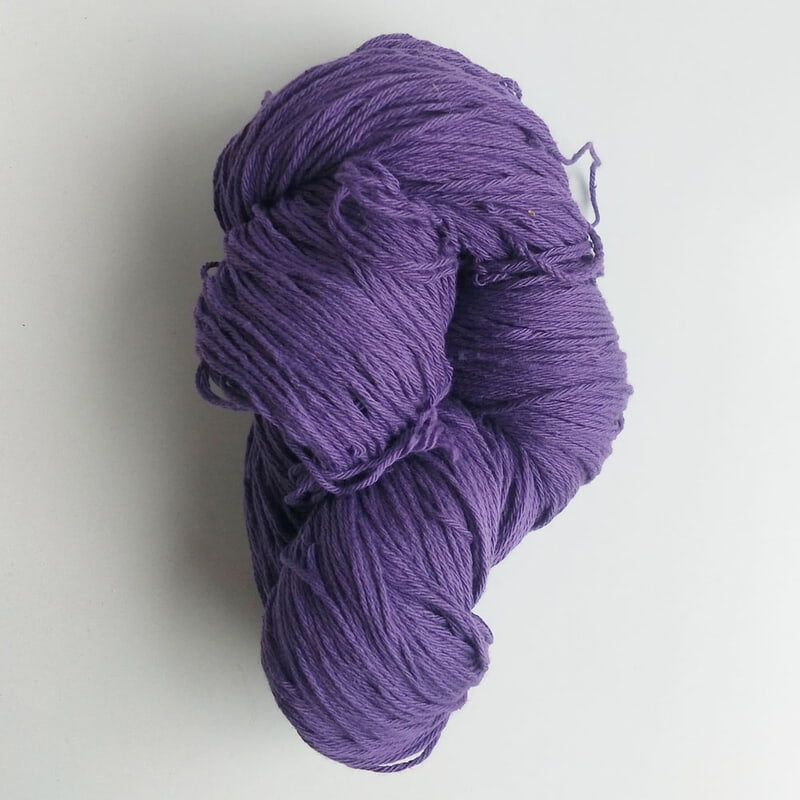 Cotton Yarn 4 Ply Medium Violet Cotton Yarn 4 Ply Medium Violet