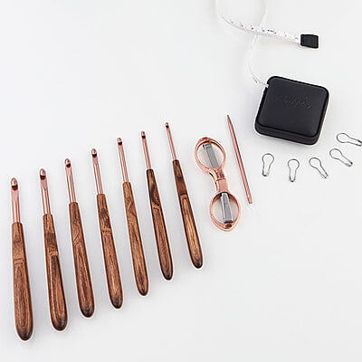 KnitPro Mellow Single Ended Crochet Hook Set KnitPro Mellow Single Ended Crochet Hook Set