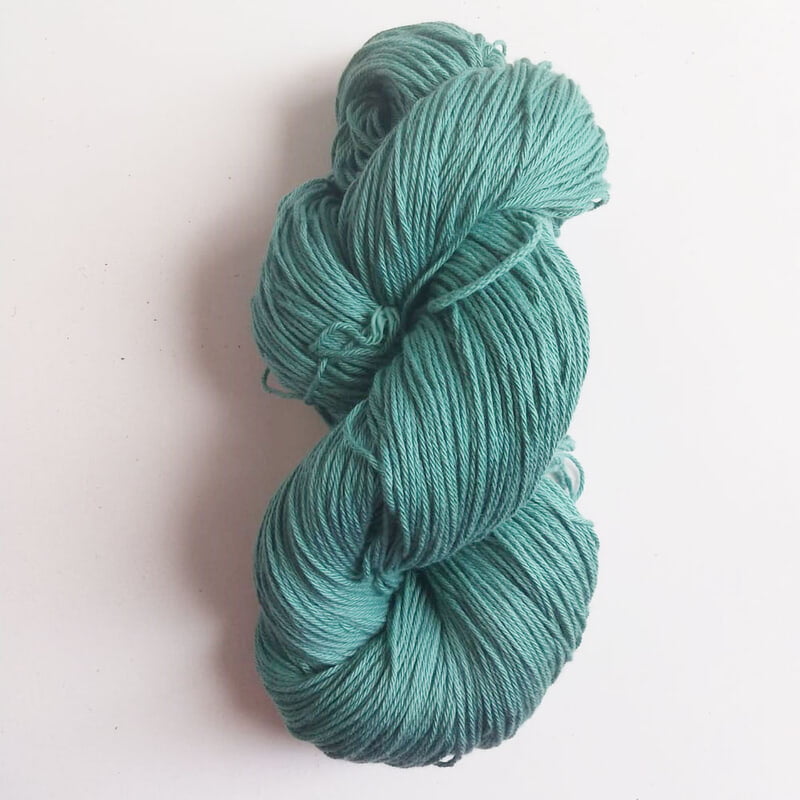 Cotton Yarn 4 Ply Dark Mint Green Cotton Yarn 4 Ply Dark Mint Green