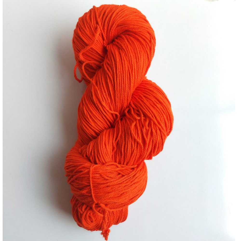 Cotton Yarn 4 Ply Orange