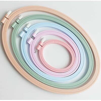 Oval Premium Plastic Hoop Oval Premium Plastic Hoop