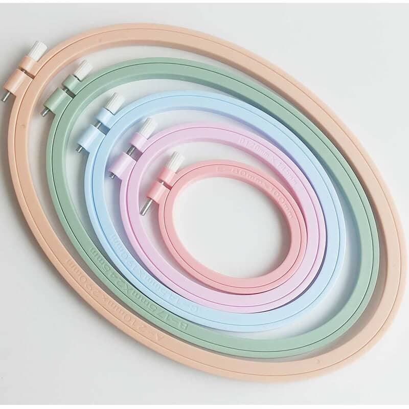 Oval Premium Plastic Hoop Oval Premium Plastic Hoop