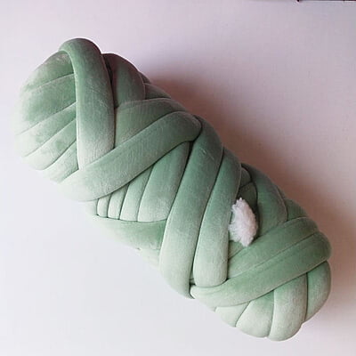 Jumbo Arm Knitting Yarn-Pista green Jumbo Arm Knitting Yarn-Pista green