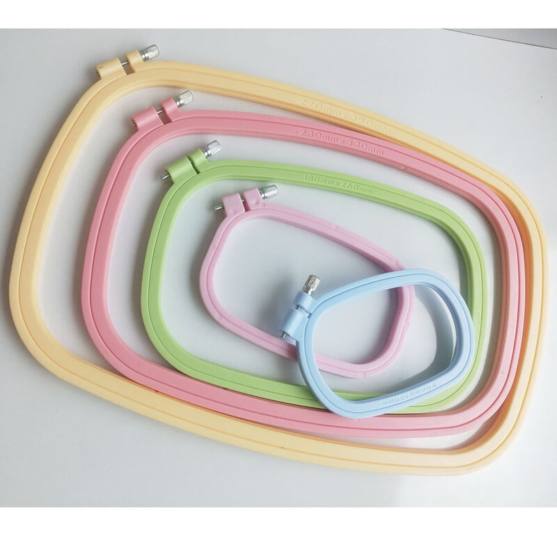 Rectangle Premium Plastic Hoop Rectangle Premium Plastic Hoop