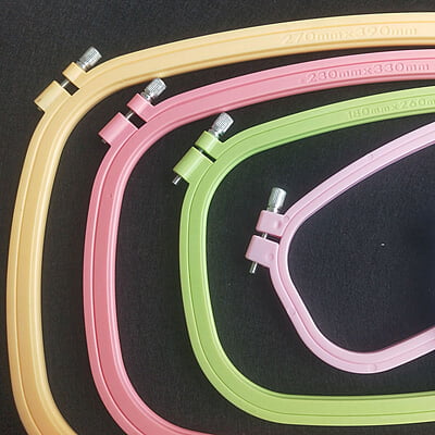 Rectangle Premium Plastic Hoop Rectangle Premium Plastic Hoop