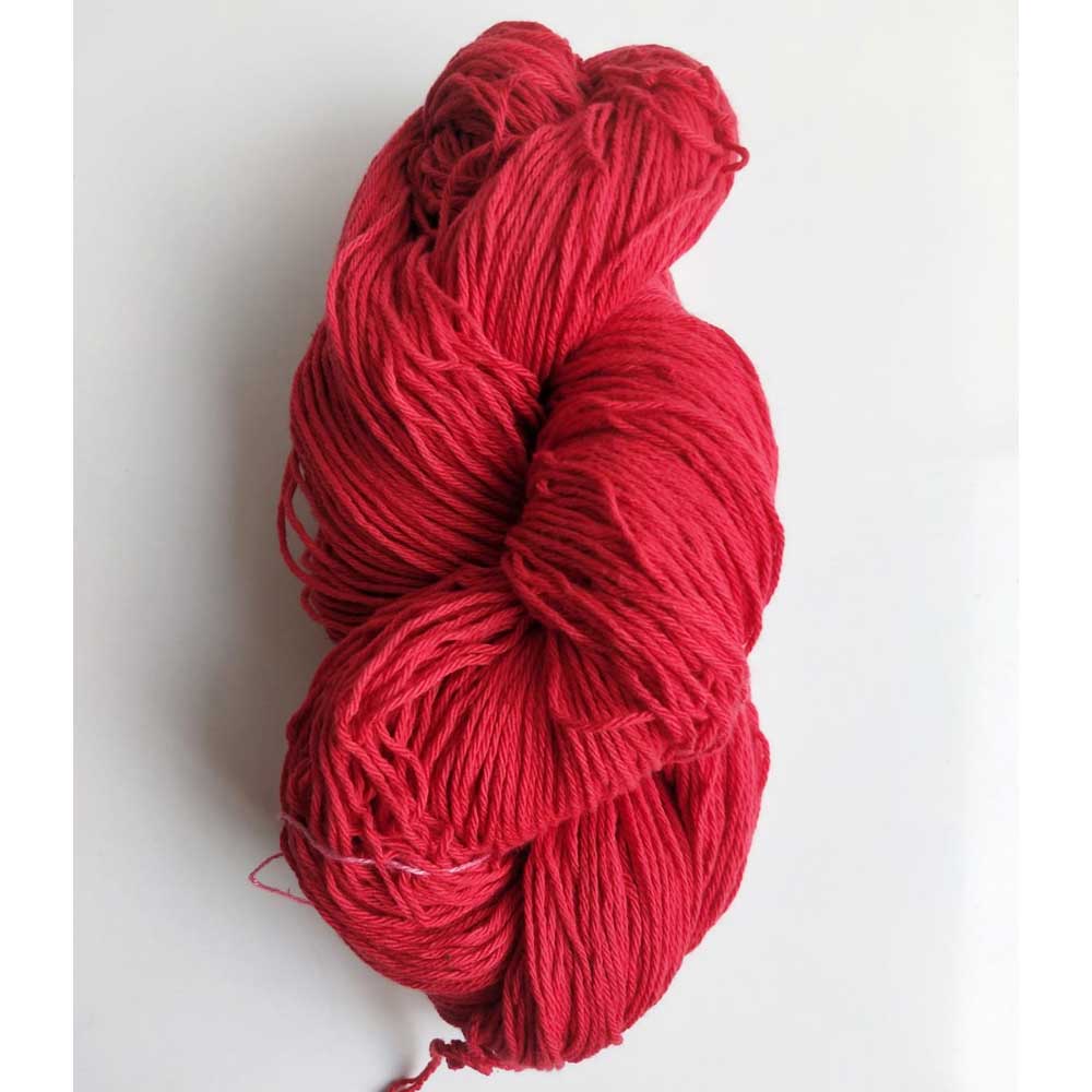 Cotton Yarn 4 Ply Red