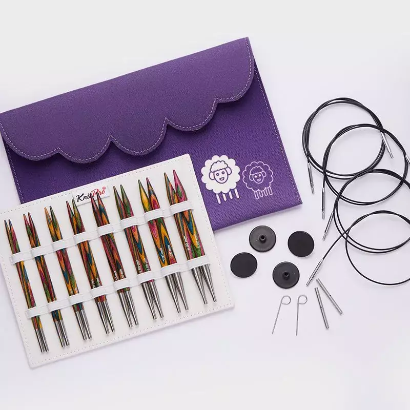 KnitPro Symfonie Deluxe Interchangeable Needle Set 13cm/5"-20661 KnitPro Symfonie Deluxe Interchangeable Needle Set 13cm/5"-20661