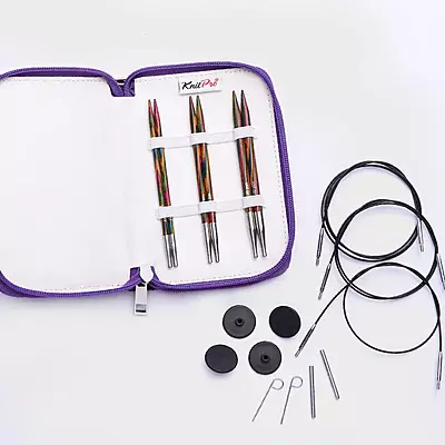 KnitPro Symfonie Starter Interchangeable Needle Set 13cm/5"-20660