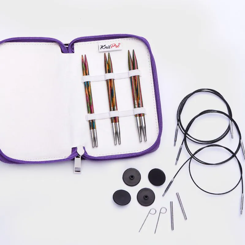 KnitPro Symfonie Starter Interchangeable Needle Set 13cm/5"-20660 KnitPro Symfonie Starter Interchangeable Needle Set 13cm/5"-20660
