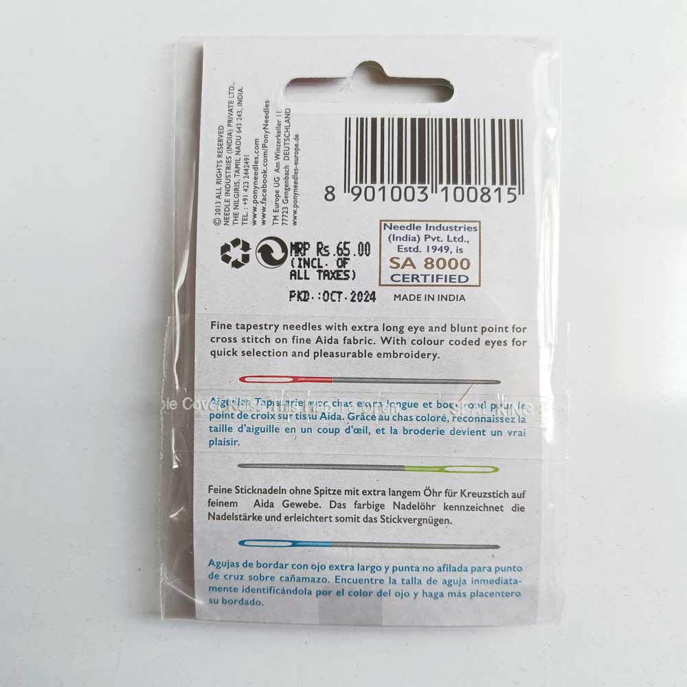 Pony Coloured Needle Compact Tapestry Pony Coloured Needle Compact Tapestry
