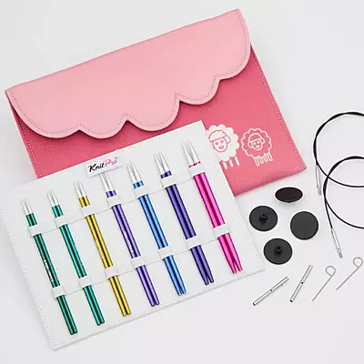 KnitPro Zing Midi Interchangeable Needle Sets 13cm/5" KnitPro Zing Midi Interchangeable Needle Sets 13cm/5"