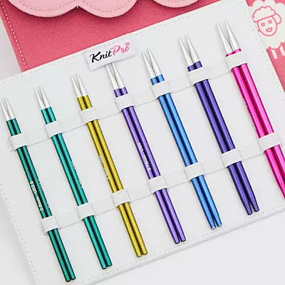 KnitPro Zing Midi Interchangeable Needle Sets 13cm/5" KnitPro Zing Midi Interchangeable Needle Sets 13cm/5"